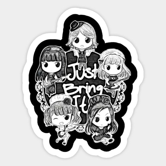 Maid Anime Sticker by Narita_Hayunanda